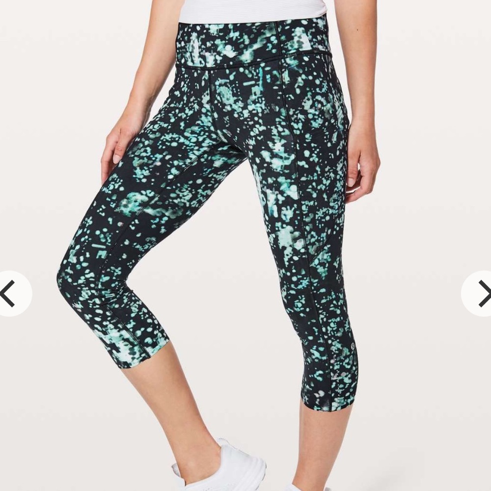 Lululemon Fast & Free Crop II Leggings